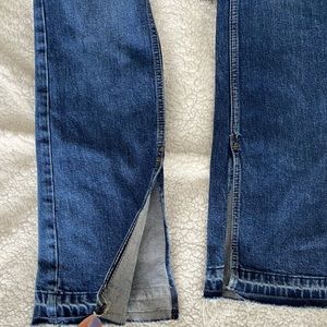 Free People Split hem jeans